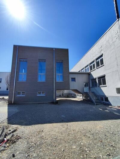 Unser neuer Rehaturm für die Werkstatt ist fast fertig