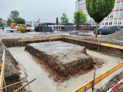 der Bau unseres ASR Turms nimmt immer mehr Gestalt an