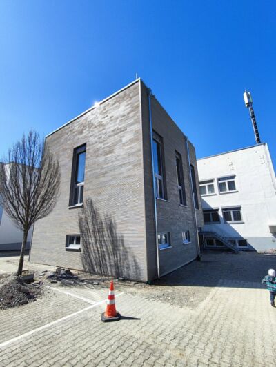 Unser neuer Rehaturm für die Werkstatt ist fast fertig